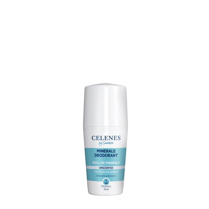 Celenes by Sweden Thermal Minerale Deodorant Roll-On ongeparfumeerd 75ml