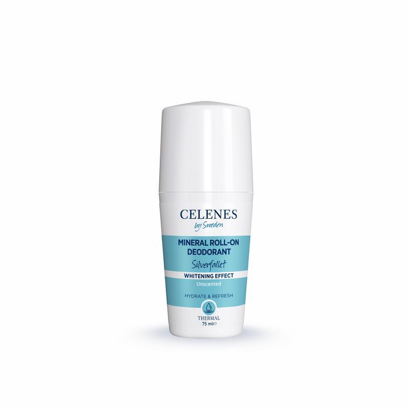 Celenes by Sweden Thermal Minerale Deodorant Roll-On Whitening Effect 75ml
