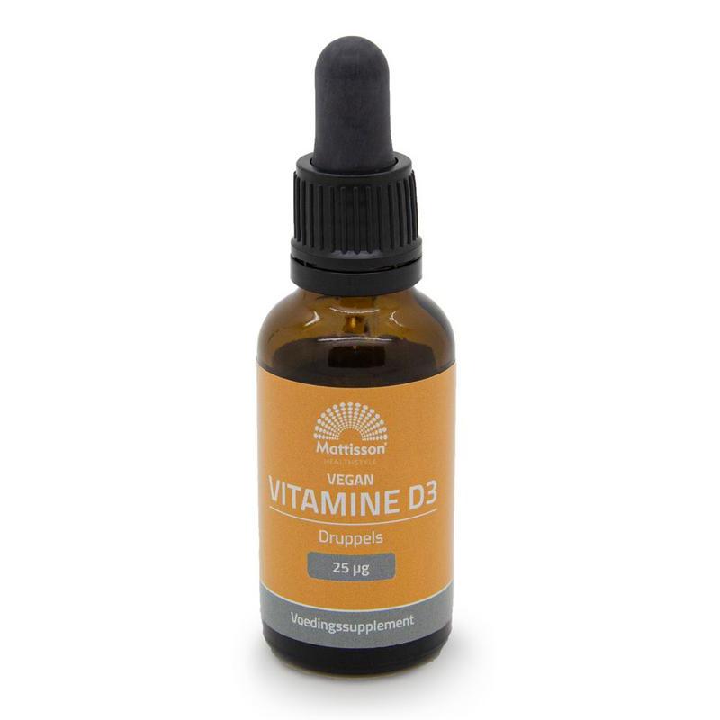 Mattisson Vitamine D3 25mcg vegan