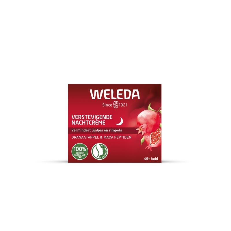 Weleda Granaatappel & Maca Peptiden Verstevigende Nachtcrème 40ml