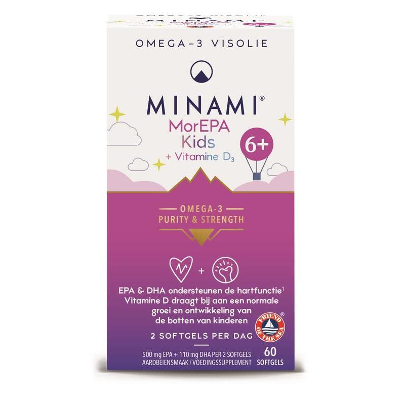 Minami mor epa kids 6+ vitamine d3