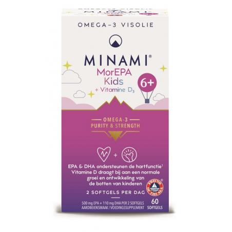 Minami mor epa kids 6+ vitamine d3