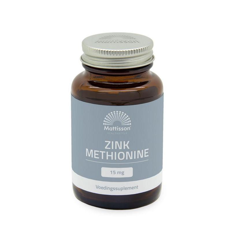 Mattisson zink methionine 15mg
