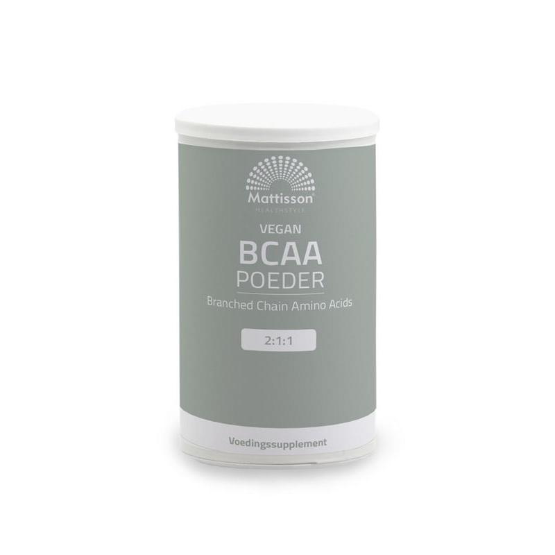 Mattisson vegan bcaa 2:1:1 poeder