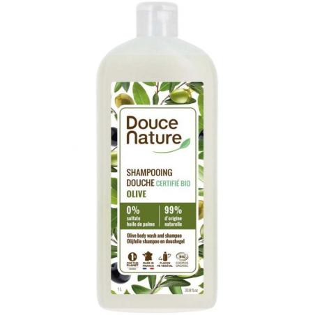 Douce Nature douchegel&shampoo olijf bio