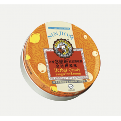 Nin Jiom Herbal candy tangerine lemon 60 gram