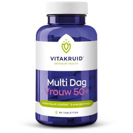 Vitakruid Multi dag Vrouw 50+ 90 tabletten
