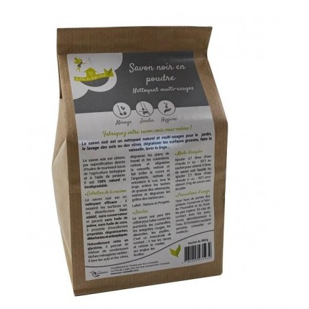 Eco Conseils Zwarte Zeep Poeder 350g