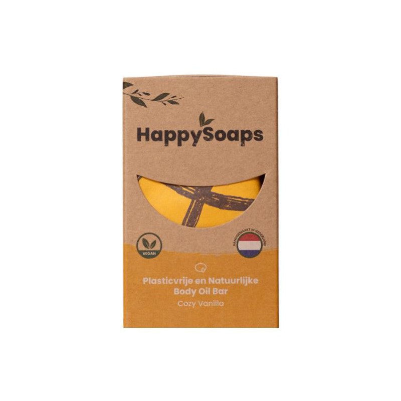 Happysoaps Cozy valilla body oil  70 gram