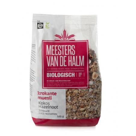 Krokante muesli kokos hazelnoot