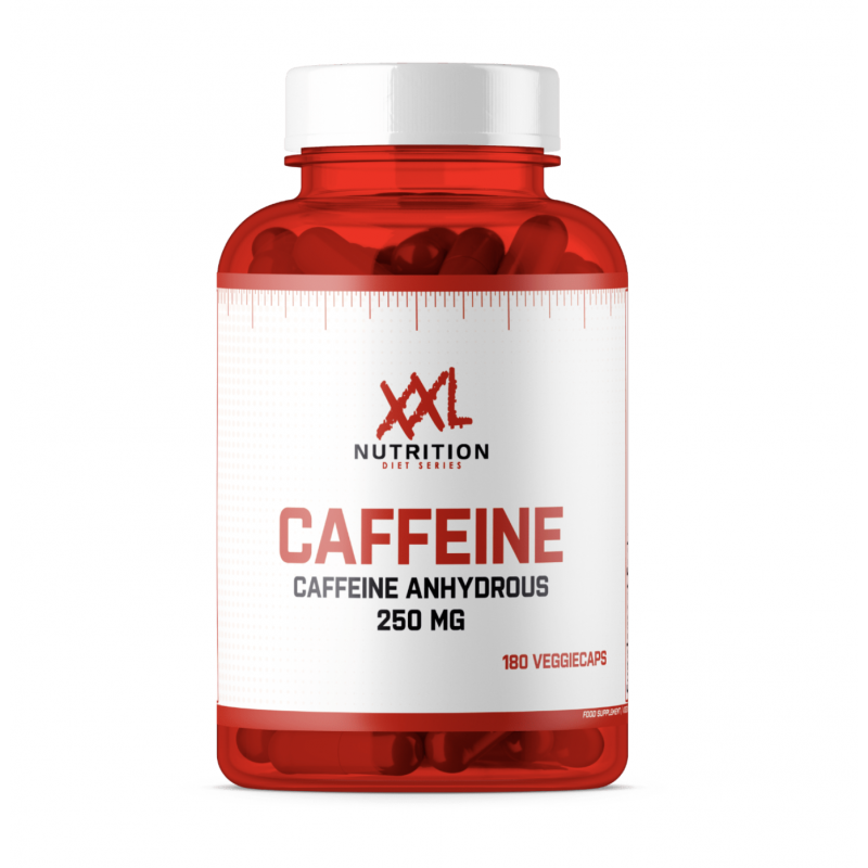 XXL Nutrition Caffeine Anhydrous Booster 250 mg 180 capsules