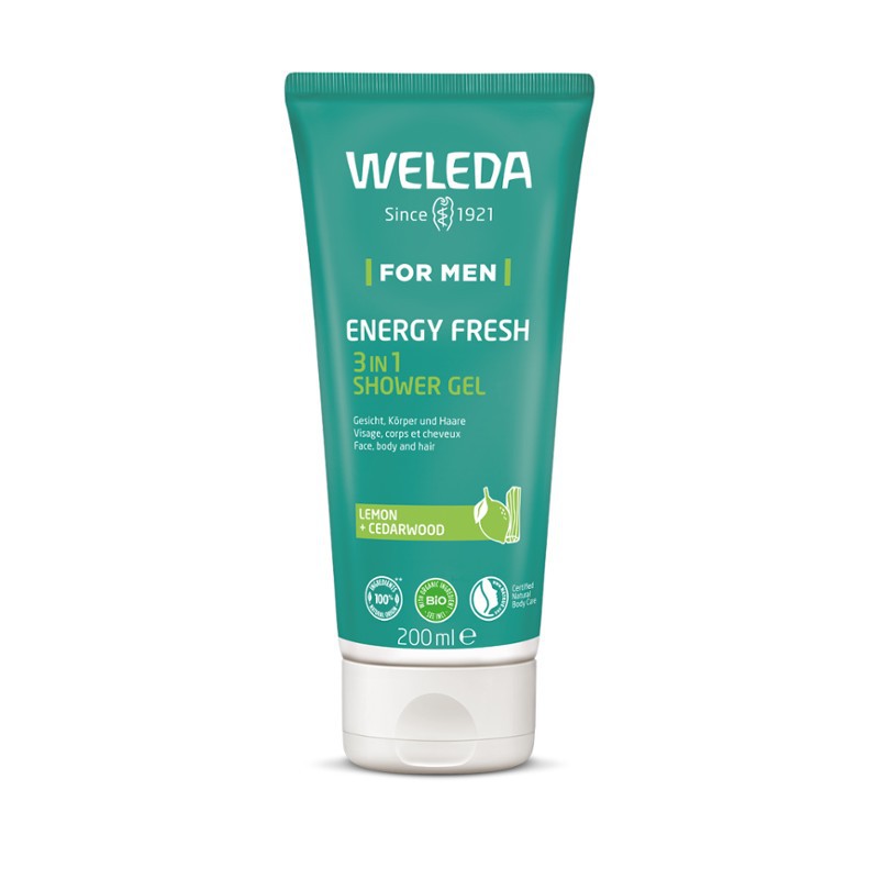 Weleda Men Energy Fresh Douchegel Showergel 3in1 200ml