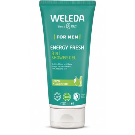 Weleda Men Energy Fresh Douchegel Showergel 3in1 200ml