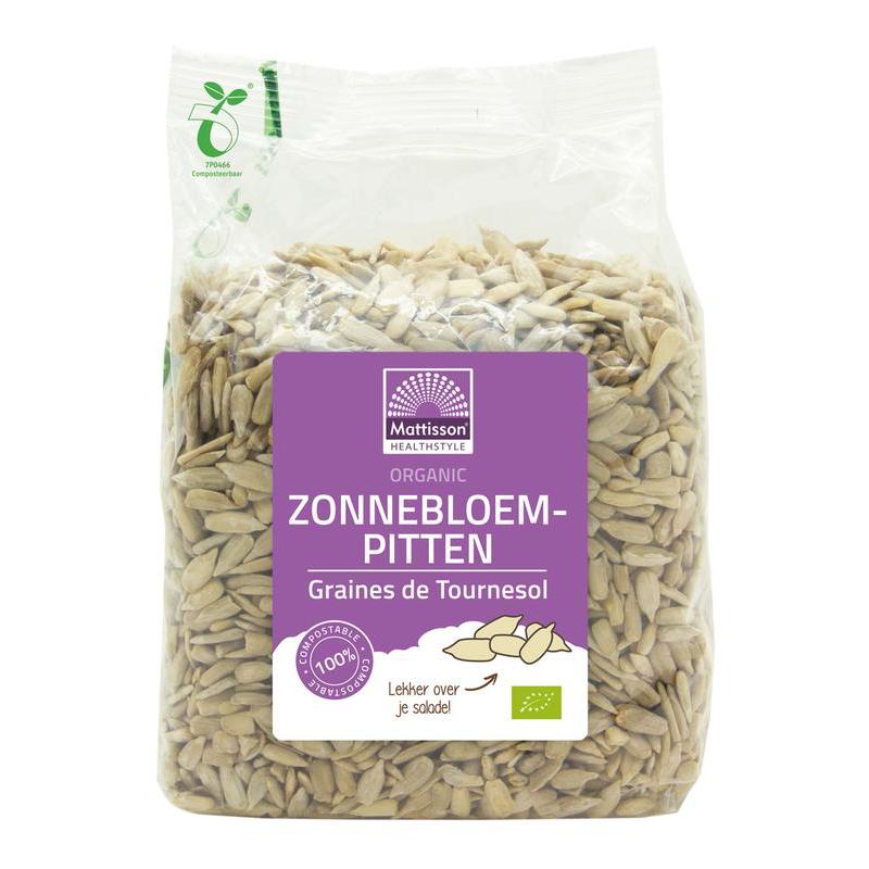 Zonnebloempitten bio