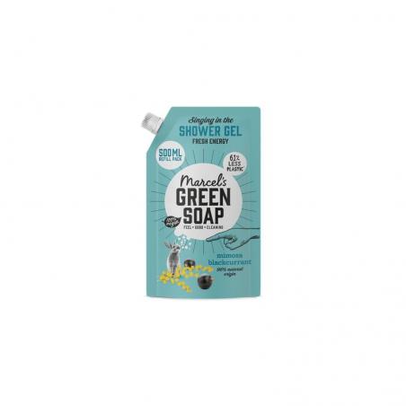 Marcel's Green Soap Showergel Mimosa & Zwarte Bes Navulling 500ml