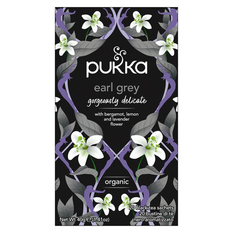 Pukka thee earl grey bio 20z