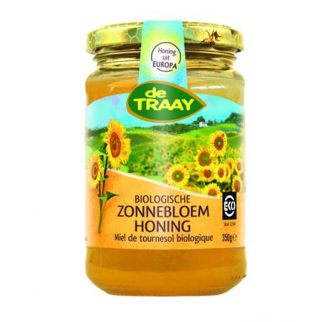 Traay Zonnebloemhoning Bio 350g