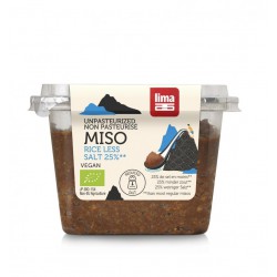 Lima Brown rice ongepasteuriseerd 25% minder zout