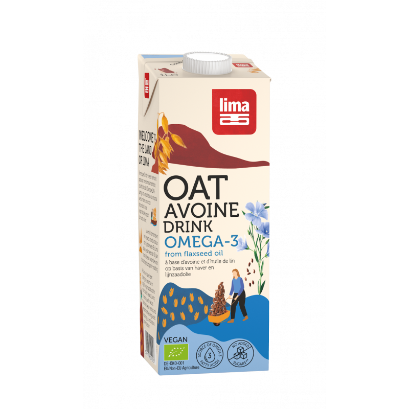 Lima Oat Haver Drink Omega-3  1l