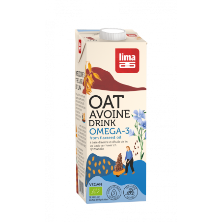 Lima Oat Haver Drink Omega-3  1l