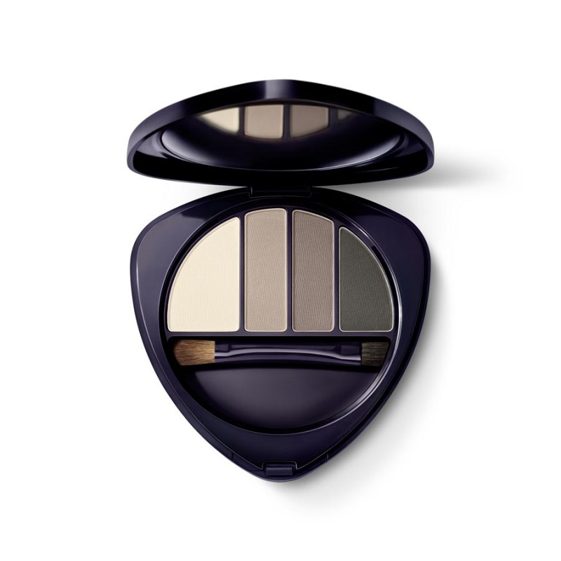 Dr Hauschka Eye & Brow Palette 01 Stone oogschaduwpalet 5,3g