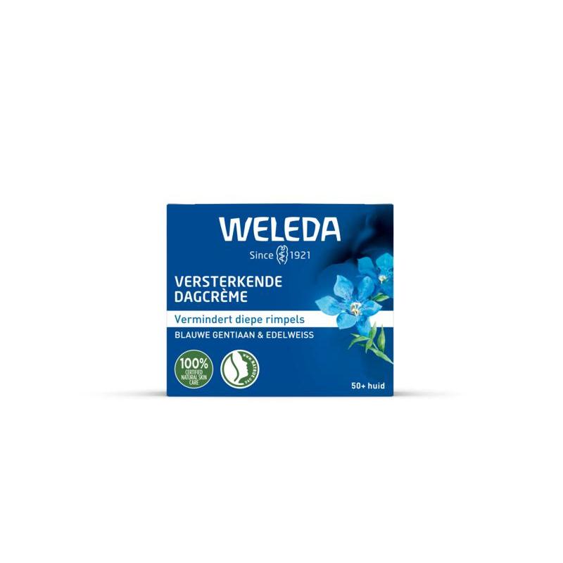 Weleda Blauwe Gentiaan & Edelweiss Versterkende Dagcrème 50+ huid 40ml