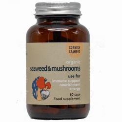 Cornish Seaweed kelp lions mane & shiitake bio