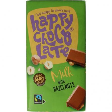 Happy choco hazelnoot bio 200g