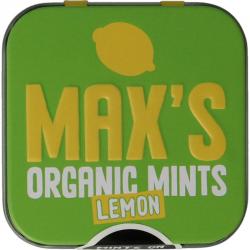 Max's Organic Mints Lemon Mints 35 gram