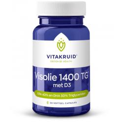 Vitakruid visolie 1400 met d3 triglyc
