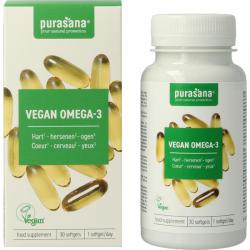 Purasana Omega-3 Vegan 30 softgels