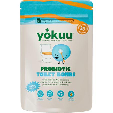 Yokuu Natuurlijke WC Tabletten Thyme & Sea Salt Probiotic Toilet Bombs 30st