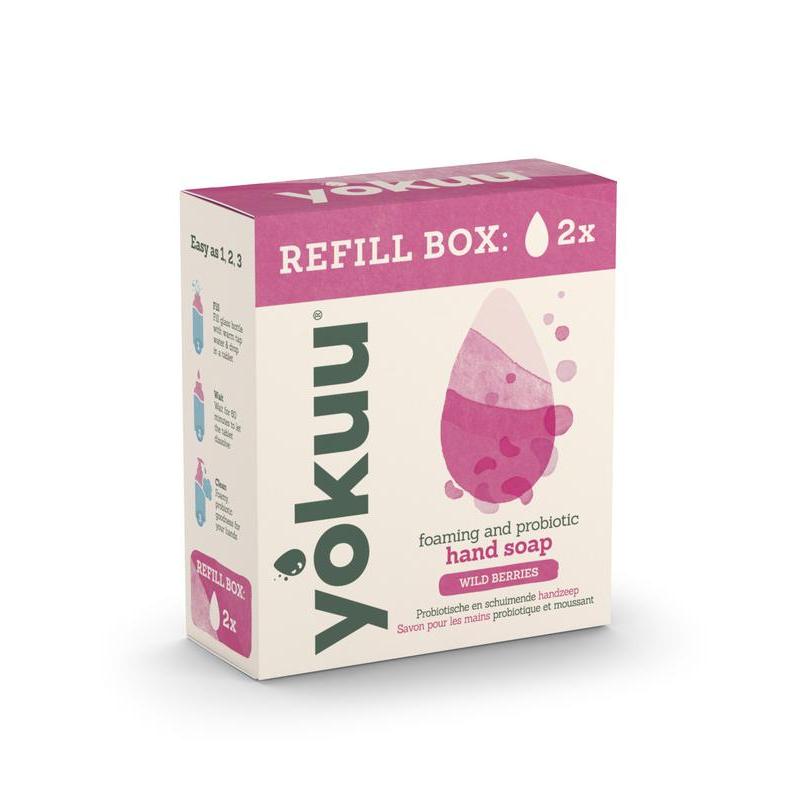 Yokuu Handzeep Wild Berries Refill 2 x 300ml