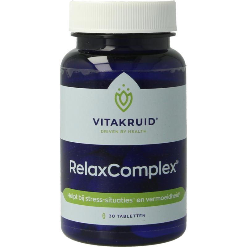 Vitakruid RelaxComplex 30 tabletten