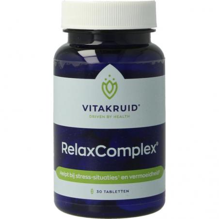 Vitakruid RelaxComplex 30 tabletten