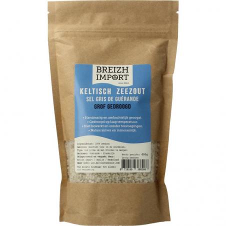 Breizh Import Grof Keltisch Zeezout Gedroogd 400g