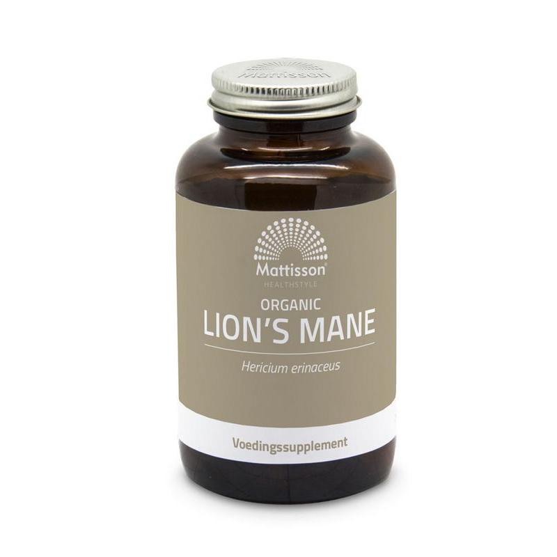 Mattisson biologische lion's mane 500mg