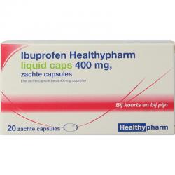 Healthypharm ibuprofen 400mg liquid caps