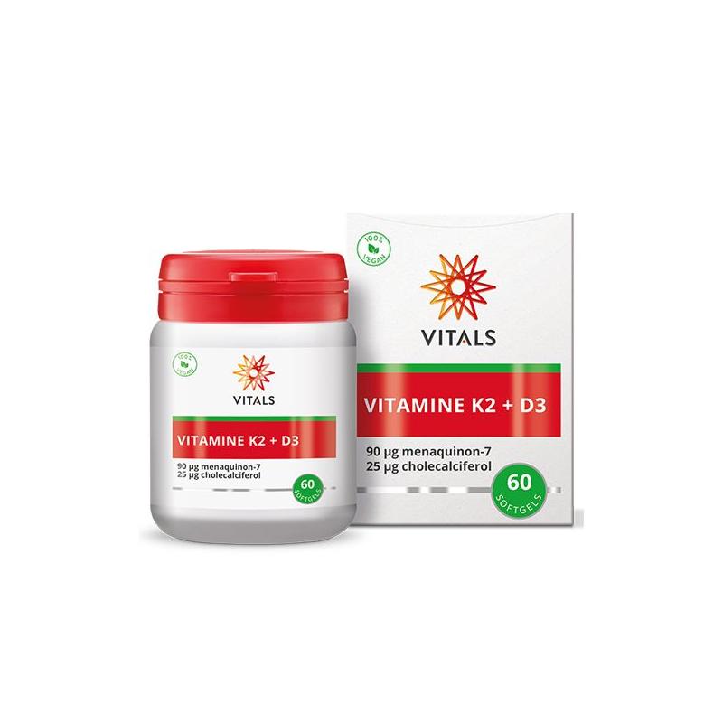 Vitals k2 &vit d3 60s
