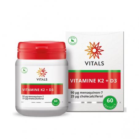 Vitals k2 &vit d3 60s