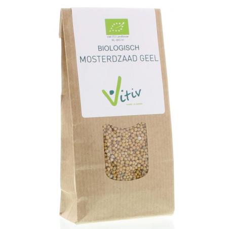 Vitiv Geel mosterdzaad bio