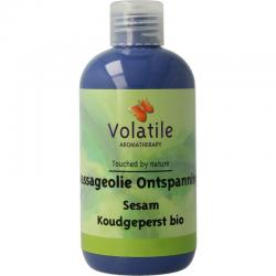 Volatile massageolie sesam ontspanning