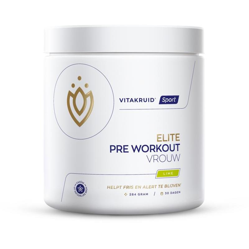 Vitakruid elite pre workout vrouw