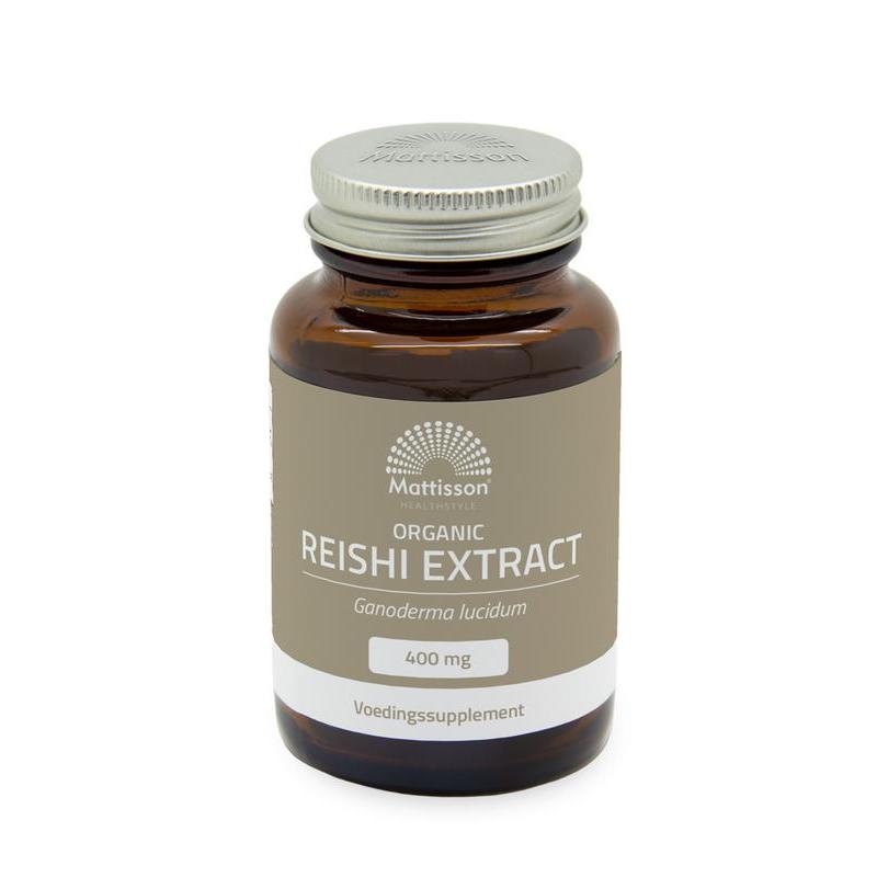 Mattisson Organic reishi extract 400mg bio