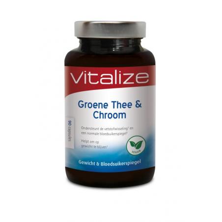 Vitalize groene thee & chroom