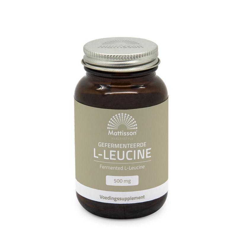 Mattisson fermented l-leucine 500mg