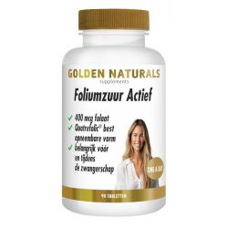 Golden Naturals Foliumzuur actief