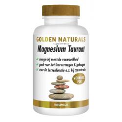Golden Naturals Magnesium tauraat