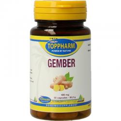Toppharm gember 400mg