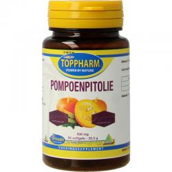 Toppharm pompoenpitolie 500mg